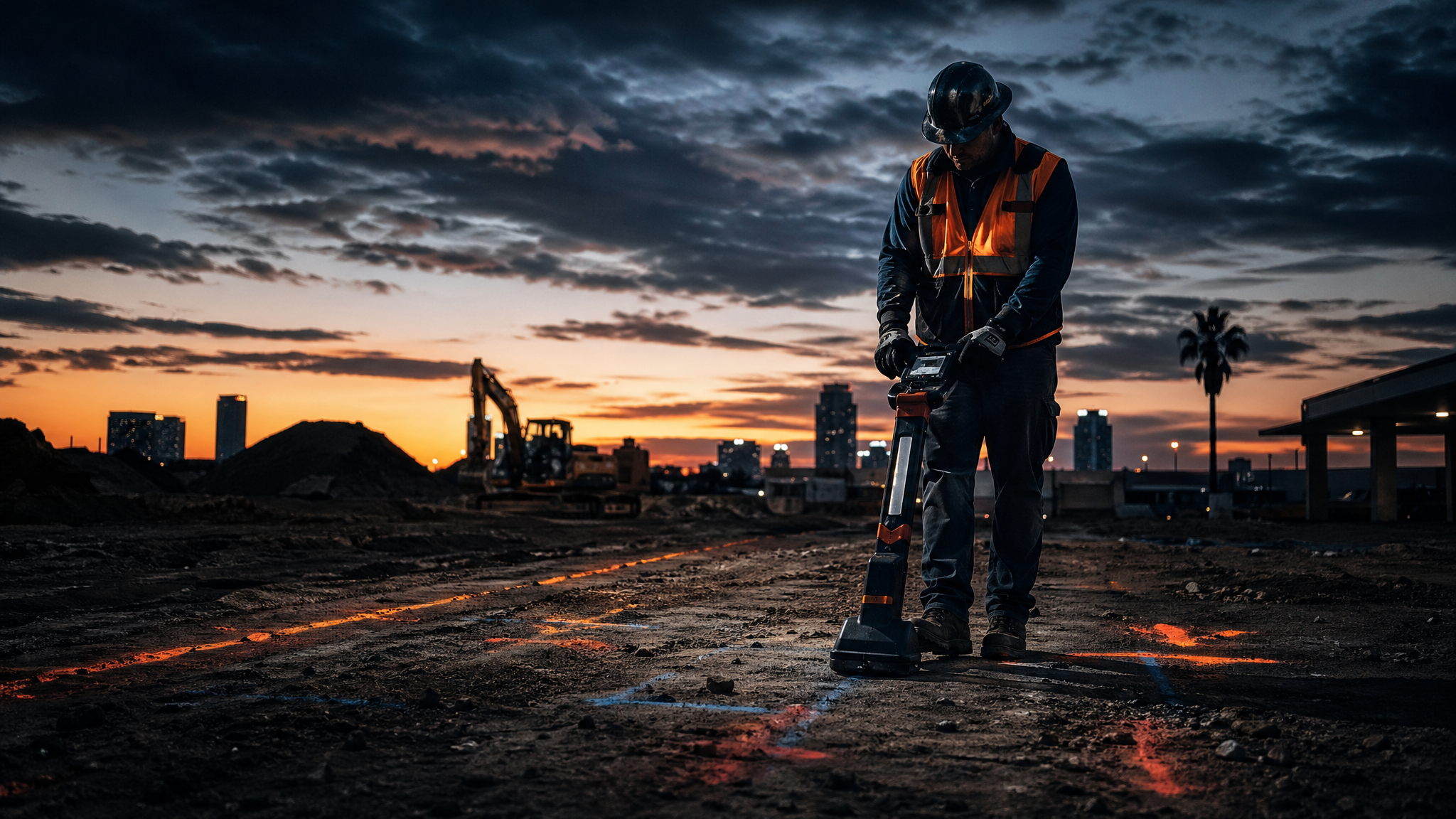 Utility locating field operation